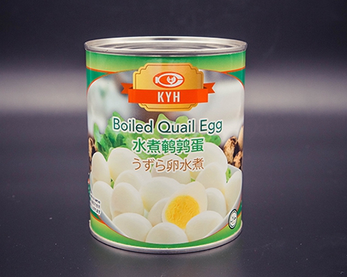 Canned quail eggs